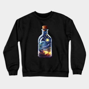 Starry Night in a Bottle Crewneck Sweatshirt